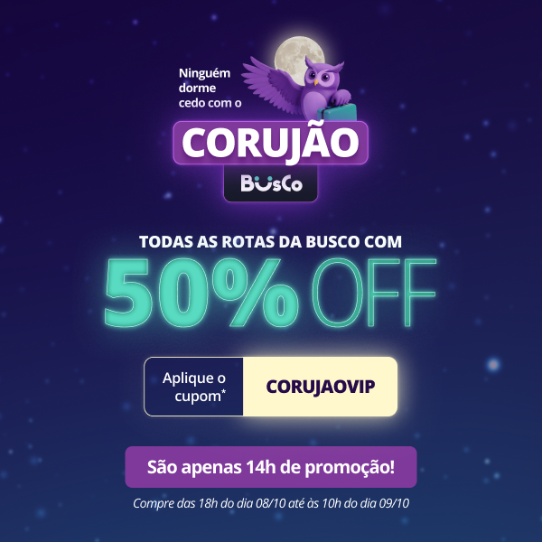 Coruj&atilde;o da Busco com 50% OFF