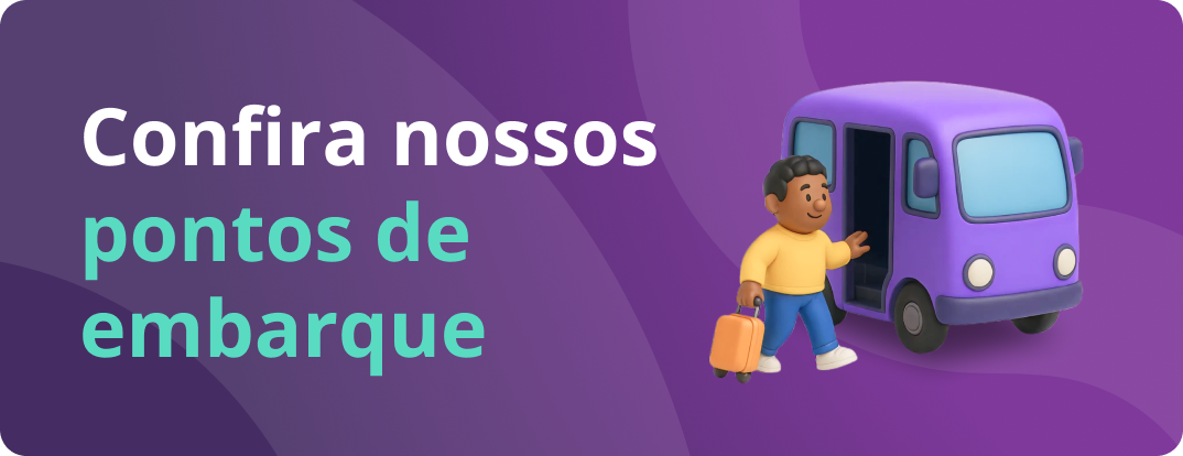 Confira nossos pontos de embarque