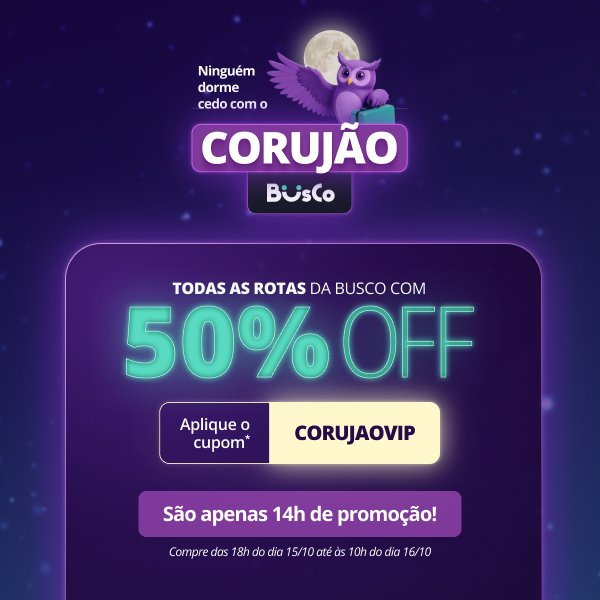Coruj&atilde;o da Busco com 50% off